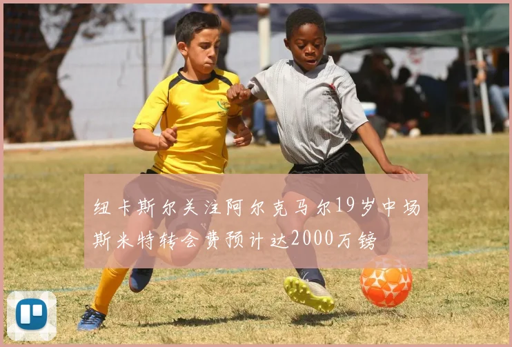 纽卡斯尔关注阿尔克马尔19岁中场斯米特转会费预计达2000万镑