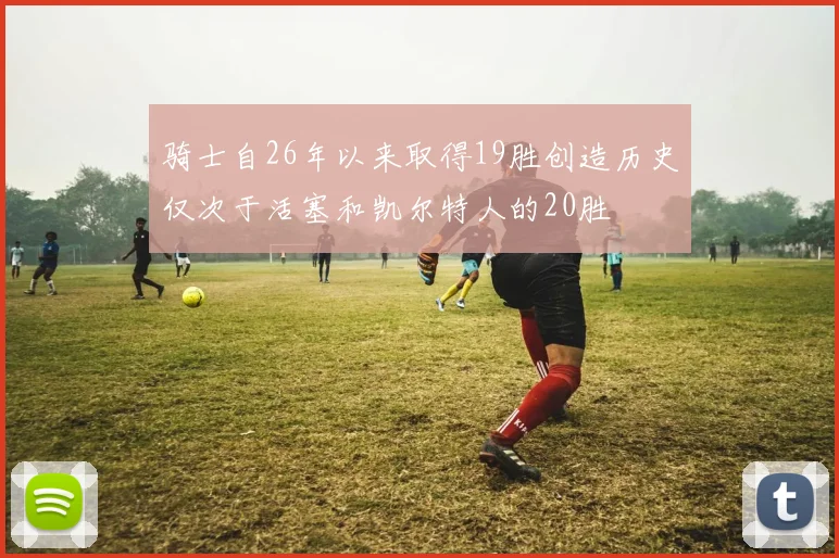 骑士自26年以来取得19胜创造历史仅次于活塞和凯尔特人的20胜